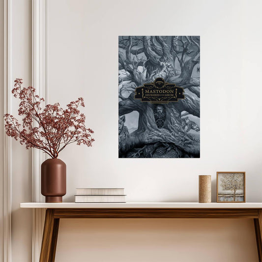 Mastodon Hushed and Grim | Album Cover Poster | Heavy Metal Wall Art