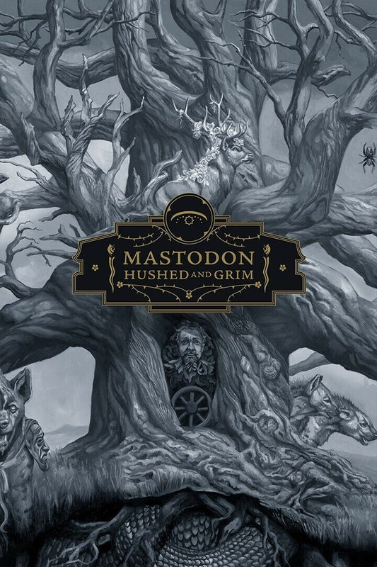 Mastodon Hushed and Grim | Album Cover Poster | Heavy Metal Wall Art