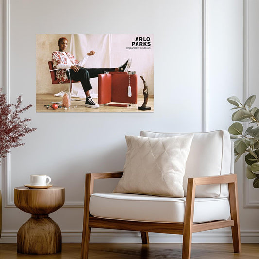 Arlo Parks Collapsed in Sunbeams | Album Cover Poster | Indie Pop Wall Art
