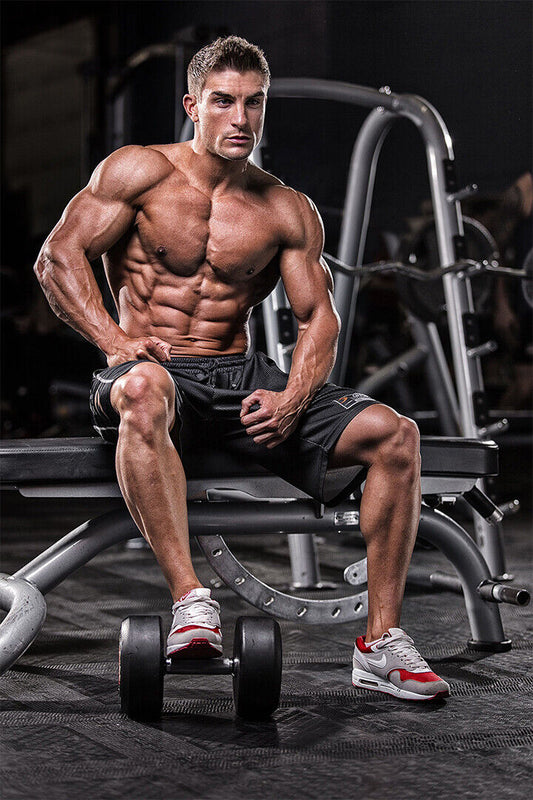 Bodybuilding Motivation | Gym Weightlifting Photography | Workout Decor Poster - Sports Poster