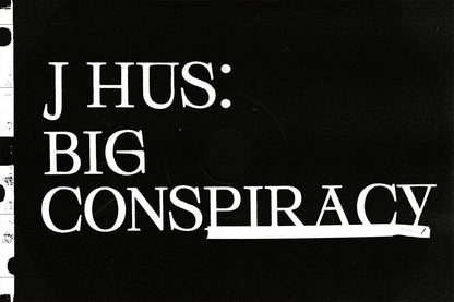 J Hus Big Conspiracy | Album Cover Poster | UK Hip Hop Wall Art