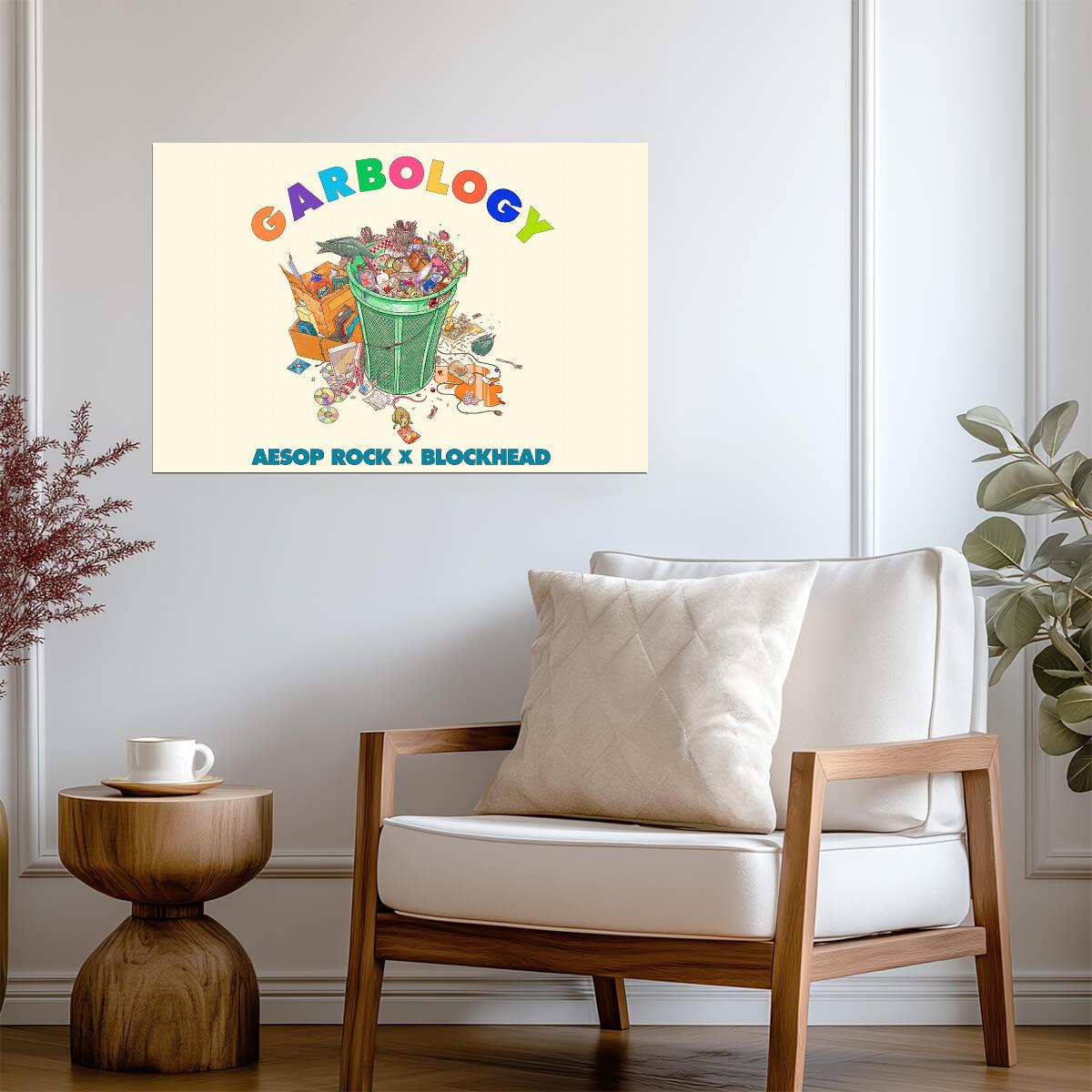 Aesop Rock & Blockhead Garbology | Album Cover Poster | Hip Hop Wall Art