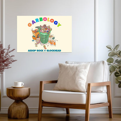 Aesop Rock & Blockhead Garbology | Album Cover Poster | Hip Hop Wall Art