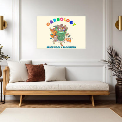 Aesop Rock & Blockhead Garbology | Album Cover Poster | Hip Hop Wall Art