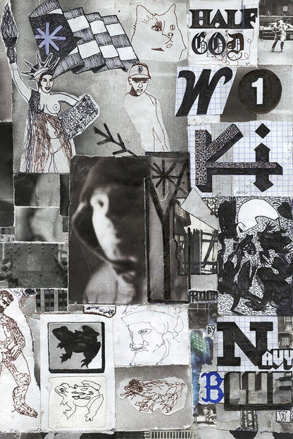 Wiki Half God | Album Cover Poster | Hip Hop Wall Art