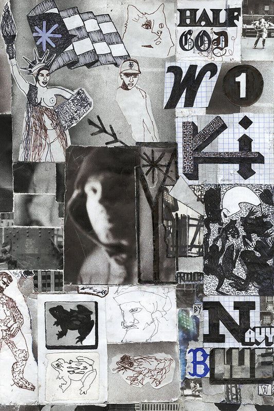 Wiki Half God | Album Cover Poster | Hip Hop Wall Art