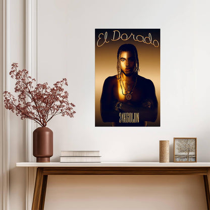 24kGoldn El Dorado | Album Cover Poster | Pop Rap Wall Art
