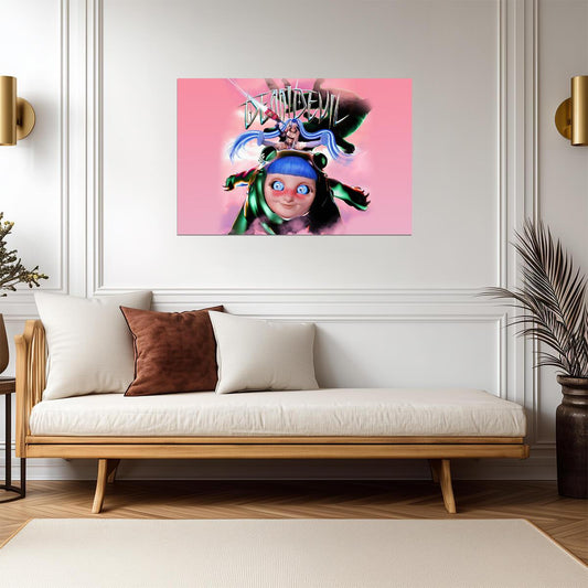 Ashnikko Demidevil | Album Cover Poster | Pop Rap Wall Art