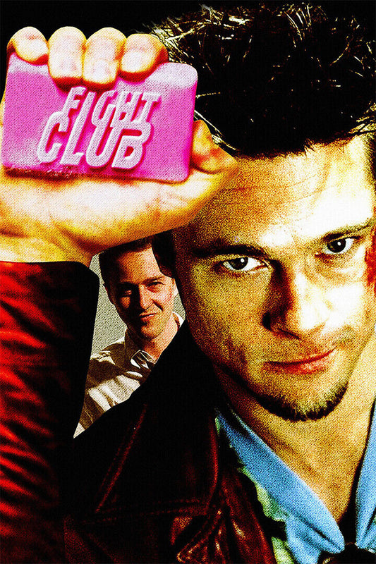 Fight Club | Edward Norton with Pink Soap Bar | Movie Poster - Movies & TV Poster