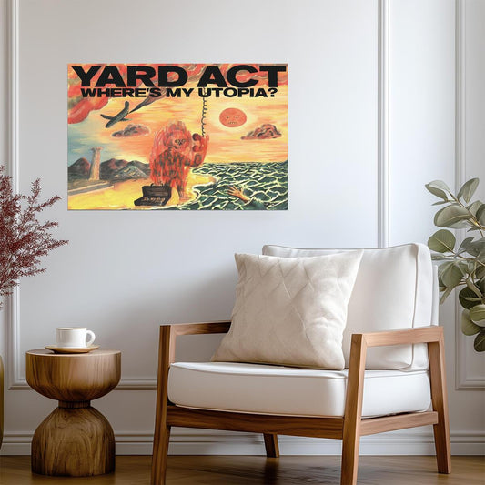 Yard Act Where's My Utopia? | Album Cover Poster | Post-Punk Wall Art