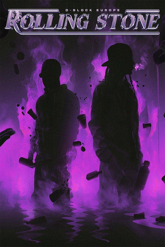 D-Block Europe Rolling Stone | Album Cover Poster | UK Hip Hop Wall Art