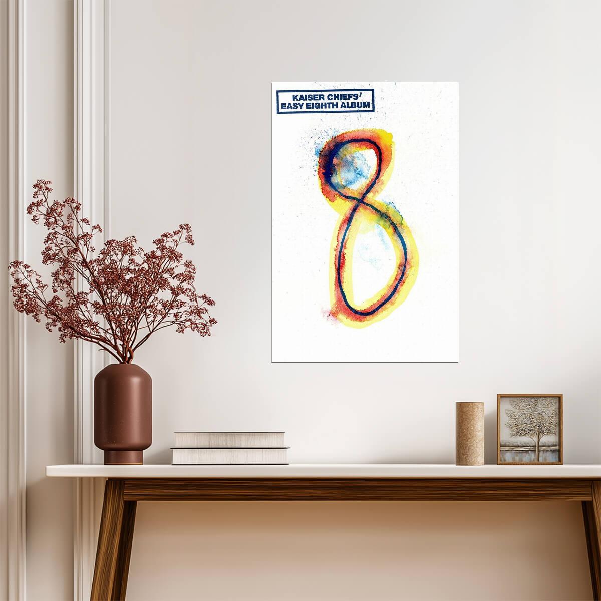 Kaiser Chiefs Kaiser Chiefs' Easy Eighth Album | Album Cover Poster | Indie Rock Wall Art