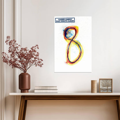 Kaiser Chiefs Kaiser Chiefs' Easy Eighth Album | Album Cover Poster | Indie Rock Wall Art