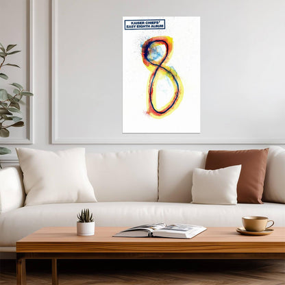 Kaiser Chiefs Kaiser Chiefs' Easy Eighth Album | Album Cover Poster | Indie Rock Wall Art