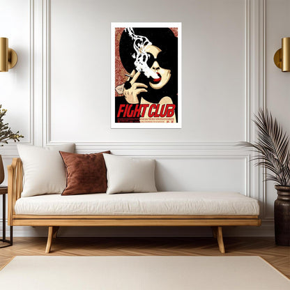 Fight Club | Marla Singer Smoking | Stylized Movie Poster - Movies & TV Poster
