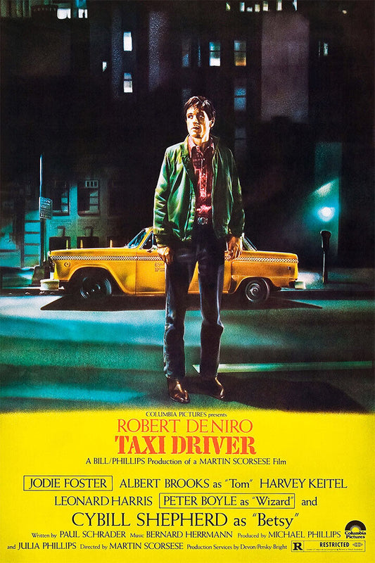 Taxi Driver 1976 | Crime Drama Movie Poster | Martin Scorsese Film - Movies & TV Poster
