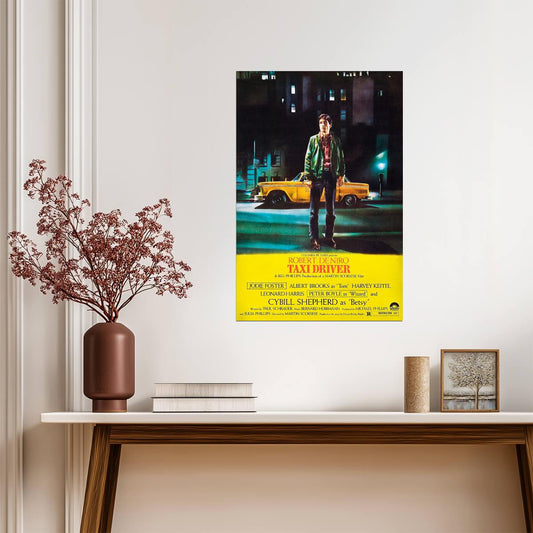Taxi Driver 1976 | Crime Drama Movie Poster | Martin Scorsese Film - Movies & TV Poster