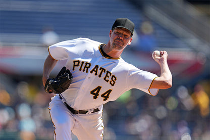 Rich Hill Pittsburgh Pirates | Pitcher Action Photo | Veteran Baseball Player Poster - Sports Poster