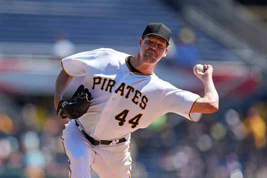 Rich Hill Pittsburgh Pirates | Pitcher Action Photo | Veteran Baseball Player Poster - Sports Poster