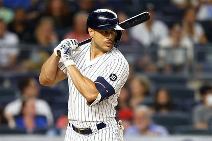 Giancarlo Stanton New York Yankees | At Bat Photo | Baseball Star Poster - Sports Poster
