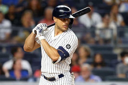 Giancarlo Stanton New York Yankees | At Bat Photo | Baseball Star Poster - Sports Poster