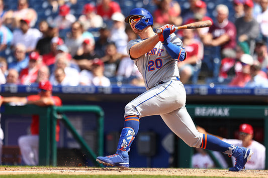 Pete Alonso New York Mets | Hitting Action Shot | Baseball Star Poster - Sports Poster