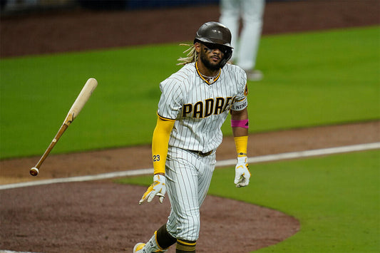 Fernando Tatis Jr. San Diego Padres | Bat Flip Photo | Baseball Star Poster - Sports Poster