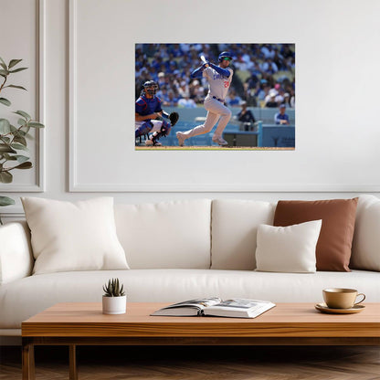 Cody Bellinger Chicago Cubs | At Bat Photo | Baseball Star Poster - Sports Poster