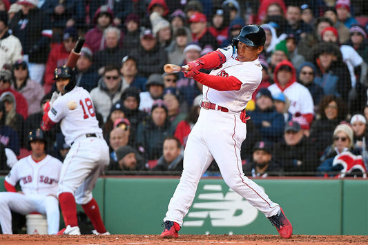 Masataka Yoshida Boston Red Sox | Hitting Action | Baseball Player Poster - Sports Poster