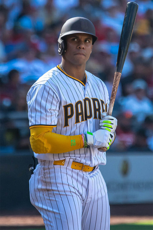 Juan Soto San Diego Padres | At Bat Photo | Baseball Star Poster - Sports Poster