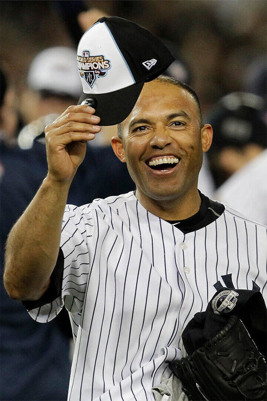 Mariano Rivera New York Yankees | Tipping The Cap | Baseball Legend Poster - Sports Poster