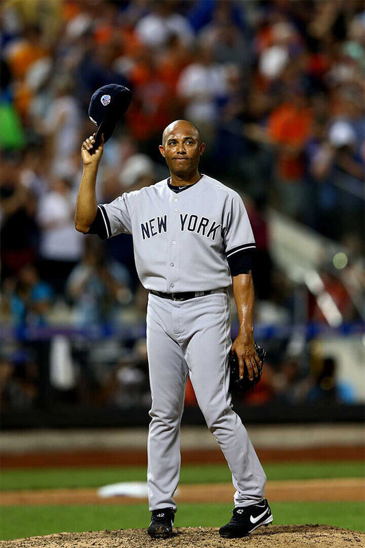 Mariano Rivera New York Yankees | Waving to Crowd | Baseball Legend Poster - Sports Poster