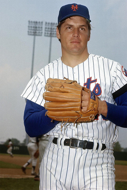 Tom Seaver New York Mets | Vintage Player Photo | Baseball Legend Poster - Sports Poster