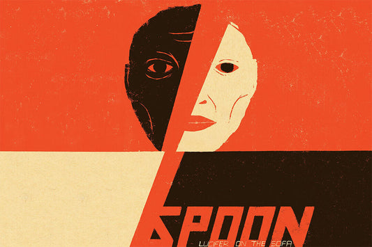 Spoon Lucifer on the Sofa | Album Cover Poster | Indie Rock Wall Art