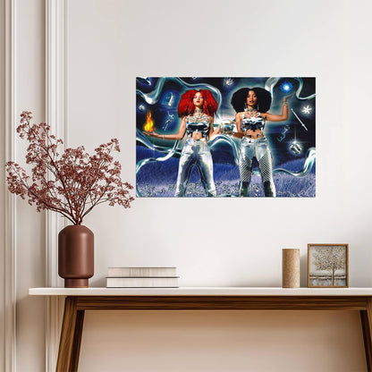 Nova Twins Supernova | Album Cover Poster | Rock Music Wall Art
