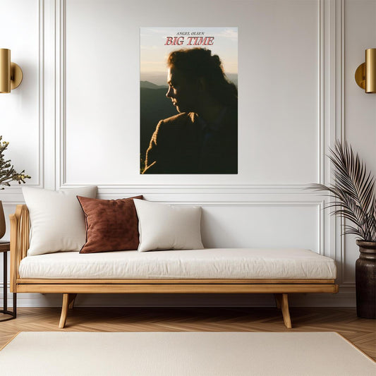 Angel Olsen Big Time | Album Cover Poster | Indie Folk Wall Art