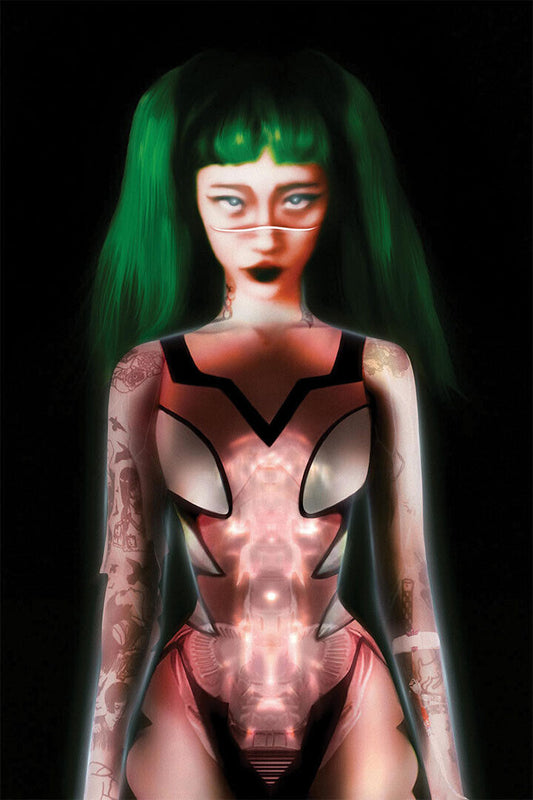 Yeule Glitch Princess | Album Cover Poster | Glitch Pop Wall Art