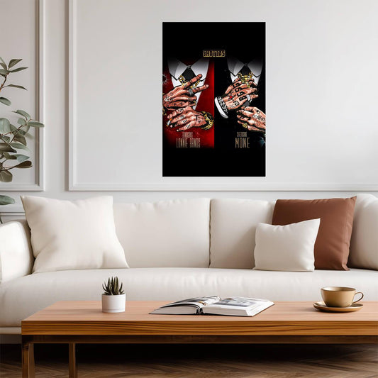 BandGang Lonnie Bands H2K: The Shotta Story | Album Cover Poster | Hip Hop Wall Art
