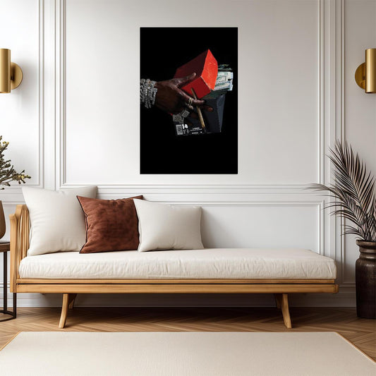 2 Chainz Dope Don't Sell Itself | Album Cover Poster | Hip Hop Wall Art