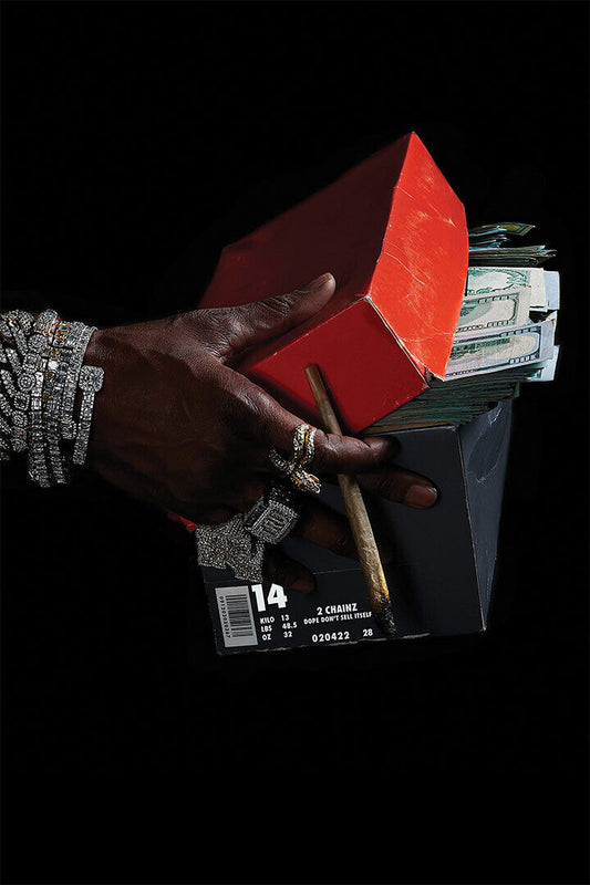 2 Chainz Dope Don't Sell Itself | Album Cover Poster | Hip Hop Wall Art