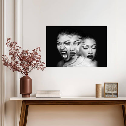 Megan Thee Stallion Traumazine | Album Cover Poster | Hip Hop Wall Art