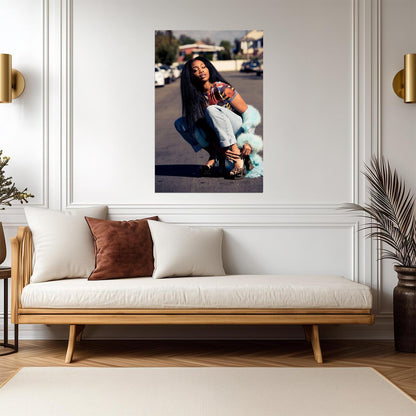 SZA Ctrl Era | Celebrity Poster | R&B Music Wall Art