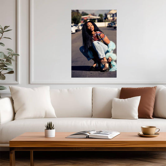 SZA Ctrl Era | Celebrity Poster | R&B Music Wall Art