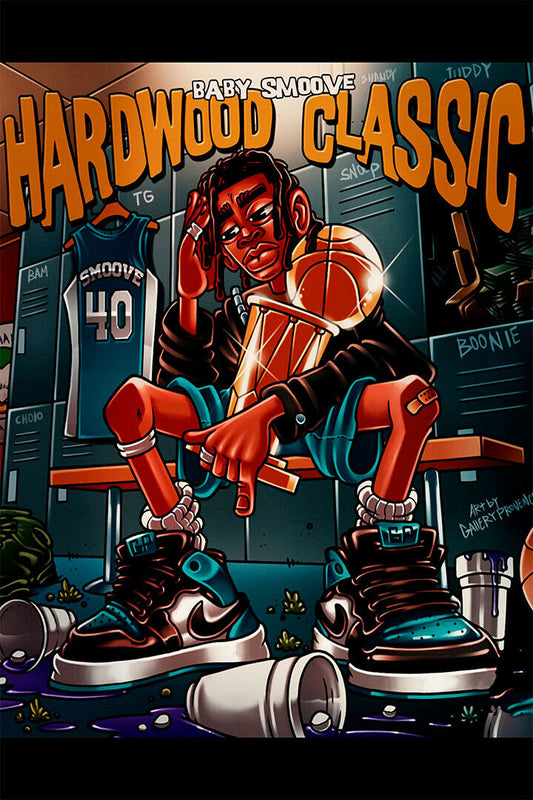 Smoove'L Hardwood Classic | Album Cover Poster | Hip Hop Wall Art