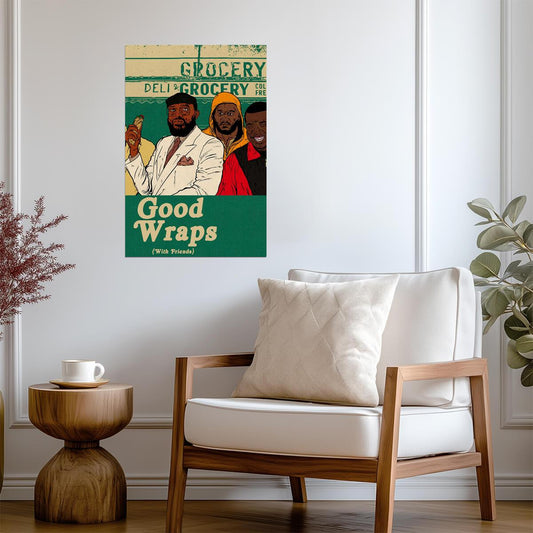 Passport Rav Good Wraps | Album Cover Poster | Hip Hop Wall Art