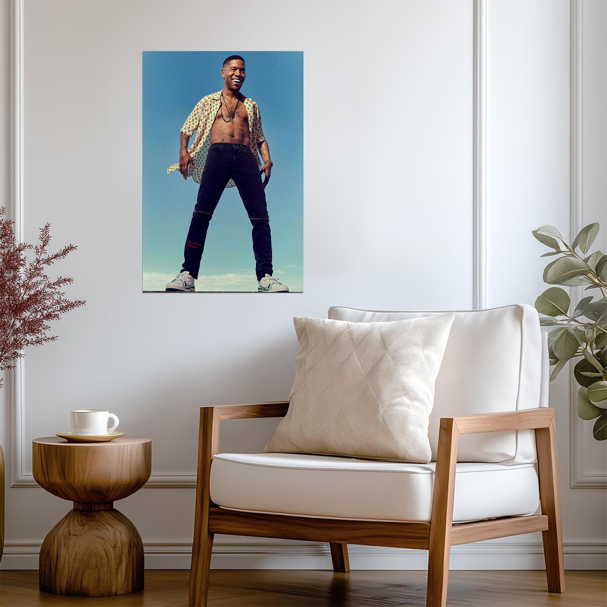 Kid Cudi | Rapper Photo Poster | Hip Hop Music Print