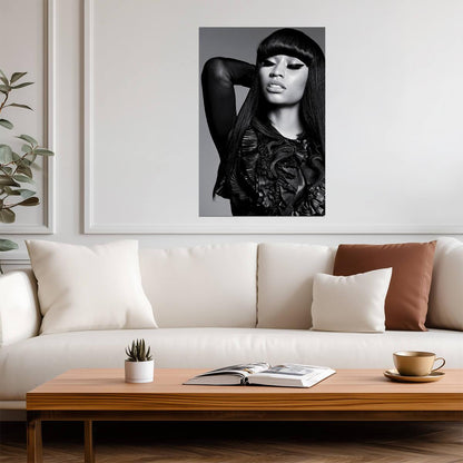 Nicki Minaj | Rapper Portrait | Music Celebrity Poster