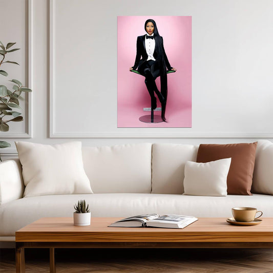 Nicki Minaj Chun-Li | Rapper Poster | Hip Hop Wall Art