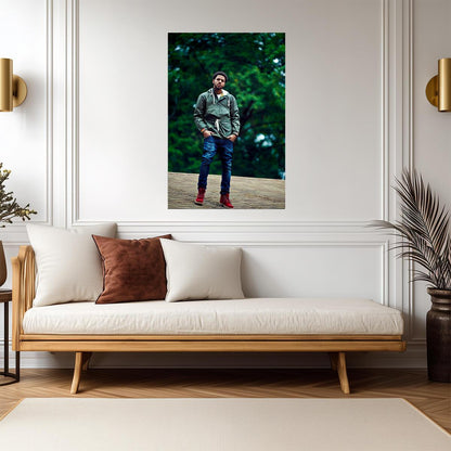 J. Cole 2014 Forest Hills Drive Era | Rapper Poster | Hip Hop Wall Art