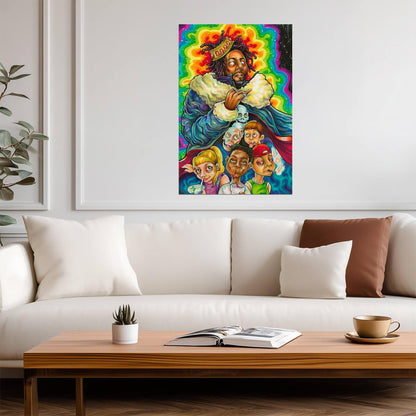 J. Cole KOD | Album Cover Poster | Hip Hop Wall Art